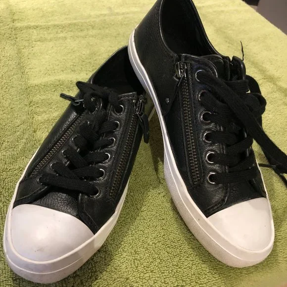 Coach | Shoes | Coach Leather Sneakers Size 65 | Poshmark